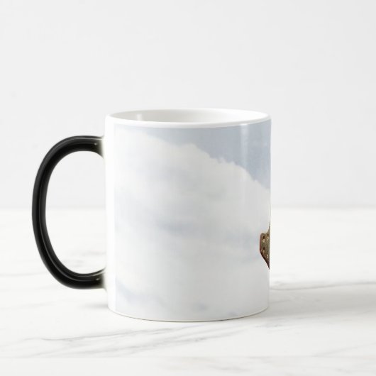 Gold Thor Hammer nuages de morphing mug (Gauche)