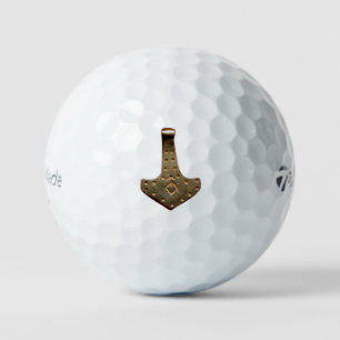 Gold Thor Hammer Taylor Made TP5 balles de golf 12