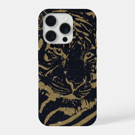 Gold Tiger noir Design (Verso)