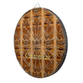 Gold Tiki Sculpture Thunder_Cove Dartbord (Voorkant Rechts)