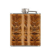 Gold Tiki Sculpture Thunder_Cove Heupfles (Achterkant)