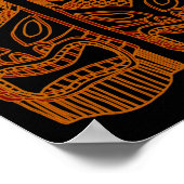 Gold Tiki Sculpture Thunder_Cove Poster (Hoek)