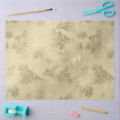 Gold Tone Decoupage Tissuepapier (Craft)