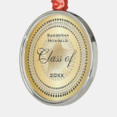 Gold Tone-klasse van 2023 Star-Afstuderen Ornament (Links)