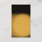 Gold Tone Monogram Interior Designer Visitekaartje (Achterkant)