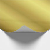 Gold Tone Wrapping Paper Cadeaupapier (Hoek)