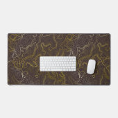 Gold Topography Bureaumat (Keyboard & Muis)