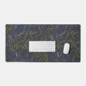 Gold Topography Bureaumat (Keyboard & Muis)