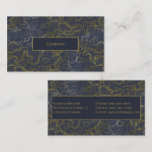 Gold Topography Visitekaartje (Voorkant / Achterkant)