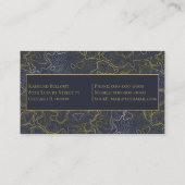 Gold Topography Visitekaartje (Achterkant)