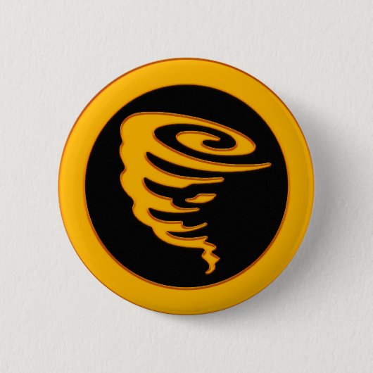 Gold Tornado Ronde Button 5,7 Cm (Voorkant)