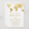 Gold Travel Wereldkaart Weddenschap
