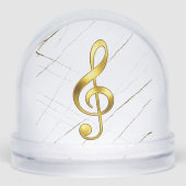 Gold Treble Clef Marble Home Decor (Avant)
