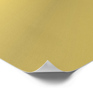 Gold Treble Clef Music Design Poster