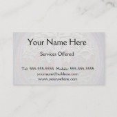 Gold Tree met Butterly Visitekaartje (Achterkant)