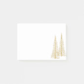 Gold Trees Post-it® notes (Voorkant)