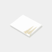 Gold Trees Post-it® notes (Schuin)