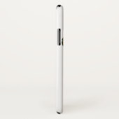 Gold Tribal Zee Turtle on White Case-Mate iPhone Case (Achterkant / rechts)