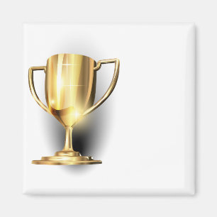Gold Trophy Magneet