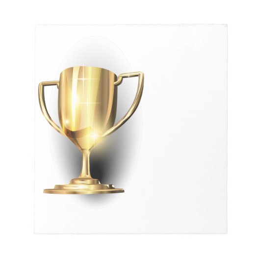 Gold Trophy Notitieblok (Voorkant)