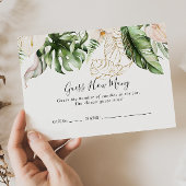 Gold Tropical Foliage Devine Combien De Carte De J