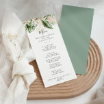 Gold Tropical Folial Dîner Floral Menu<br><div class="desc">Cette carte de menu à la floraison de feuillages tropicaux dorés est parfaite pour un mariage rustique. Le design est orné d'or aquarelle peint à la main et d'un feuillage vert tropical agrémenté d'élégantes fleurs rousses. Ce menu peut être utilisé pour une réception de mariage, un dîner de répétition, une...</div>