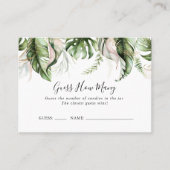 Gold Tropical Green Devine Combien De Carte De Jeu (Devant)