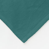 Gold Turquoise Blessing Numbers Scripting Prayer  Fleece Deken (Hoek)