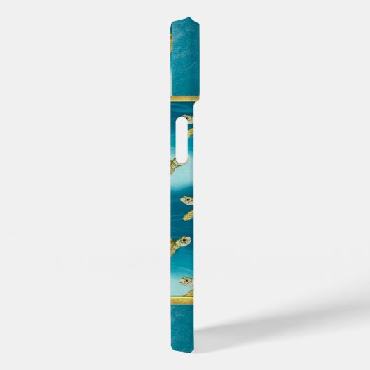 Gold Turtles Cool iPhone Case (Achterkant / Rechts)