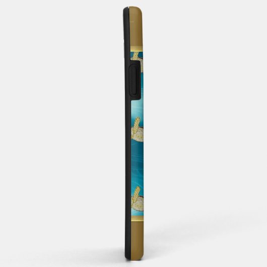 Gold Turtles iPhone 11 Pro-Hoesje Case-Mate iPhone Case (Achterkant/rechts)