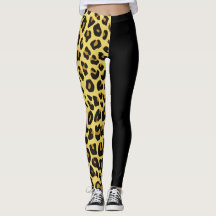Gold Two Tone Cute Cheetah Prints