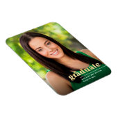 Gold Typography 2025 Foto Afstuderen Magneet (Rechterzijde)