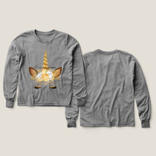 Gold Unicorn (Motif recto et verso)