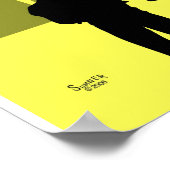 Gold van de atoomfamilie poster (Hoek)