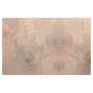 Gold Veined Pink Marble Gothic Print Fabric Stof