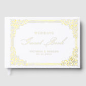 Gold Vintage Frame Elegant Script Wedding (Recto)