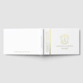 Gold vintage mariage Crest Monograms (Complet)