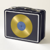 Gold Vinyl Record Album (Achterkant)