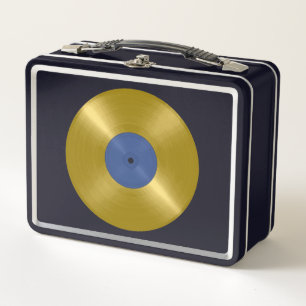 Gold Vinyl Record Album