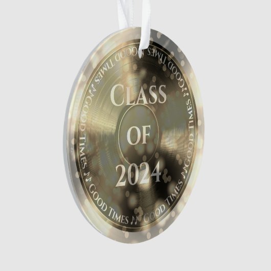 Gold Vinyl Record Classe (devant)