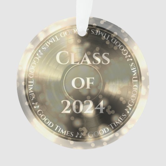 Gold Vinyl Record Classe (devant)