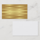 Gold Visitekaartje achtergrond (Voorkant / Achterkant)