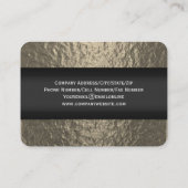 Gold Vivstorm Face of Paris Visitekaartje (Achterkant)