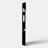 Gold vlinder Hoesje-Mate iPhone Case (Achterkant / Rechts)