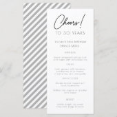 Gold Watercolor chaque année Anniversaire Carte de (Devant / Derrière)