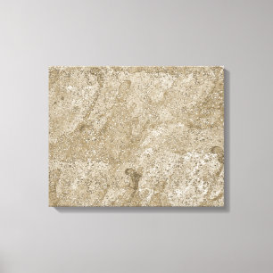 Gold Waterverf Abstract Canvas Afdruk