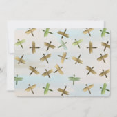 Gold Waterverf Dragonfys Kaart (Achterkant)