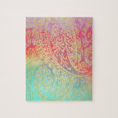 Gold-waterverf Legpuzzel (Verticaal)