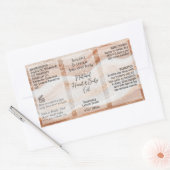 Gold Waves Produit Étiquette 4oz Huile Dropper ou (Enveloppe)