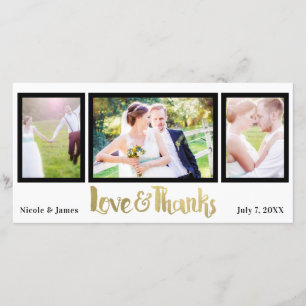 Gold Wedding 3 Foto's & Bedankt Hartelijk dank